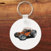 Dune Buggy sinaasappel Sleutelhanger (Voorkant)