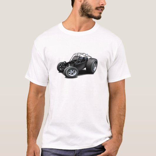 Dune Buggy zwart T-shirt (Voorkant)