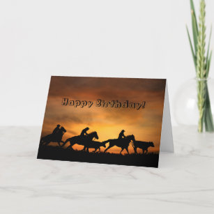 Cadeaux Joyeux Anniversaire Cowboy Zazzle Be