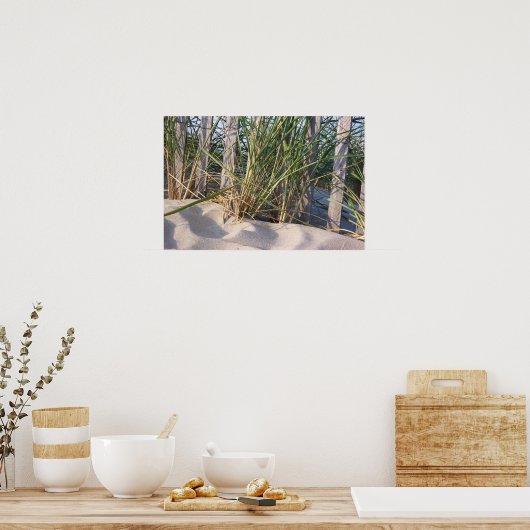 Dune Grass Poster (Keuken)