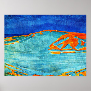 Dune in Zeeland door Pier Mondrian Poster