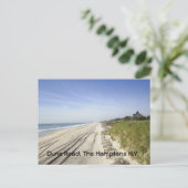 Dune Road, The Hamptons N.Y. Briefkaart (Staand voorkant)