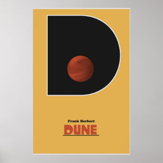 Dune Scifi Design Collectie Poster