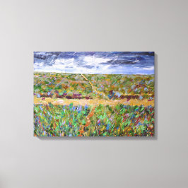 Dune van Bretagne Canvas Afdruk