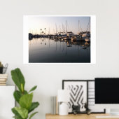 Dunedin Florida Marina Poster (Thuiskantoor)