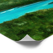 Dunes de l'ours couché Peinture | Poster (Coin)