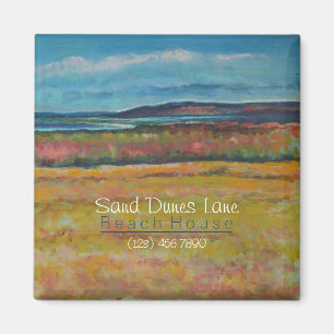 Dunes de sable côtier Vacances Maison Magnet