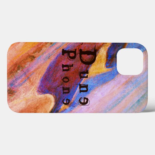 Dunes de sable dans Pastel Phone Case-Mate coque i (Verso (horizontal))