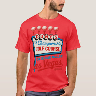 Dunes golfbaan (3) t-shirt