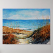 Dunes Ocean Fine Art Print (Voorkant)