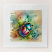 Dung Beetle 151024AREF103 - Watercolor Legpuzzel (Horizontaal)
