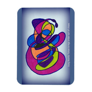 Dung Beetle Totem Magnet Magneet