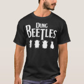 Dung Beetles Insect Bug Beetle Ecology Specimen En T-shirt (Voorkant)