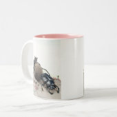 Dung Bettle Tweekleurige Koffiemok (Voorkant links)