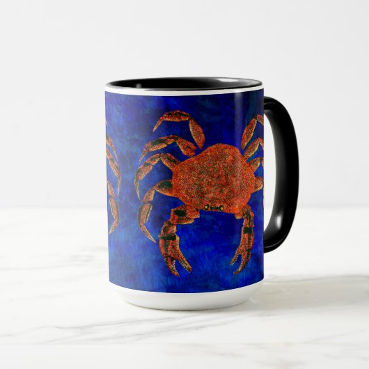 Dungeness Crab - 15 oz. Combinatie-Mok Mok (Voorkant rechts)