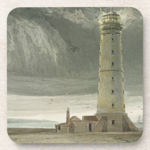Dungeness Lighthouse uit 'A Voyage Around Great Drankjes Onderzetter