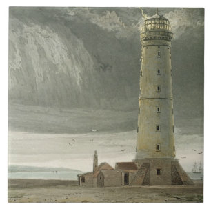 Dungeness Lighthouse uit 'A Voyage Around Great Tegeltje