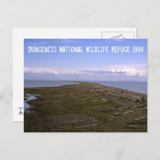 Dungeness National Wildlife Refuge Briefkaart (Voorkant / Achterkant)