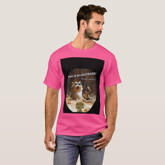 Dungeon Crawler Carl - Dit is een verontwaardiging T-shirt (Voorkant volledig)