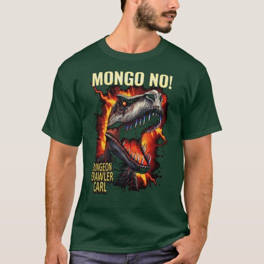 Dungeon Crawler Carl Mongo No Premium T-shirt (Voorkant)