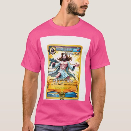 Dungeon Crawler Carl - Uzi Jesus T-shirt (Voorkant)