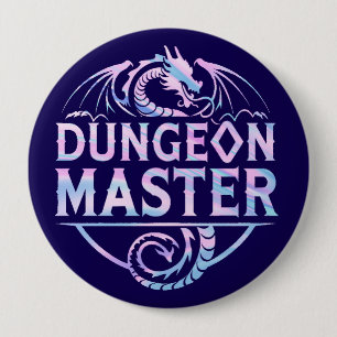 Dungeon Master Ronde Button 4,0 Cm