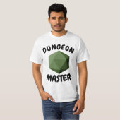 DUNGEON MASTER RPG DICE JEU T-SHIRTS (Devant entier)