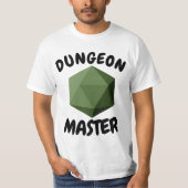 DUNGEON MASTER RPG DICE JEU T-SHIRTS (Devant)