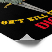 Dungeon Masters Dont Kill Characters Dice Do  Poster (Hoek)