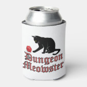 Dungeon Meowster Funny RPG Cat met Dice Blikjeskoeler (Blikje Voorkant)