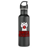 Dungeon Meowster Waterfles (Voorkant)