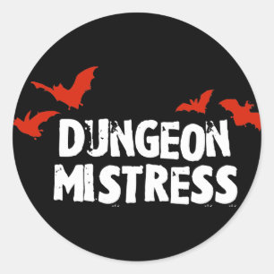 Dungeon Mistress Ronde Sticker