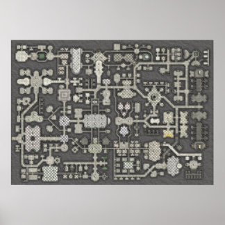 Dungeon Poster Map