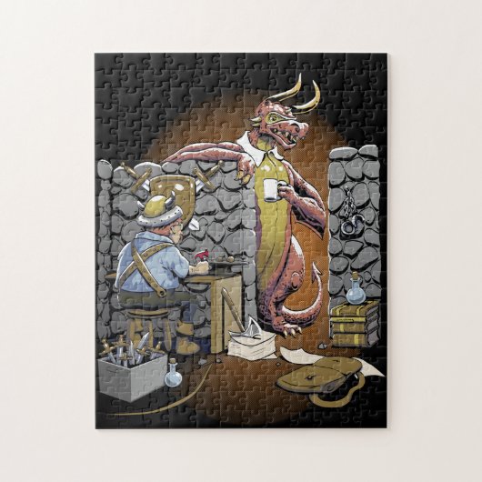 Dungeon Space Legpuzzel (Verticaal)