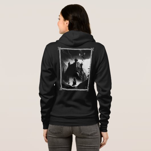 Dungeon Synth Hoodie (Achterkant volledig)