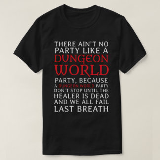 Dungeon World Party T-shirt