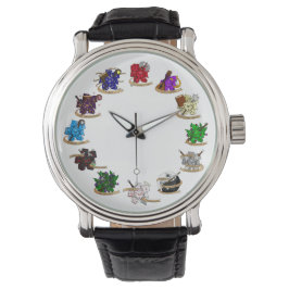 Dungeons and Dragons Class Dice Design Horloge