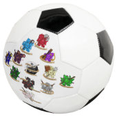 Dungeons and Dragons Class Dice Design Voetbal (Drie kwart)