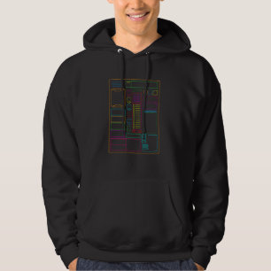 Dungeons Character Sheet Fantasy Rpg Gamer Hoodie