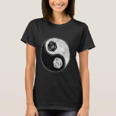Dungeons Dice Rpg Ying & Yang T-shirt (Voorkant)