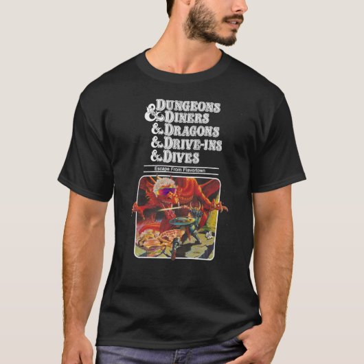 Dungeons Diners Dragons Essential T-Shirt (Devant)