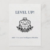 Dungeons & Dragons: +1 toevoegen aan uw Wisdom Mod Briefkaart (Voorkant)