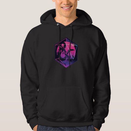 Dungeons & Dragons Ampersand in 3D-apparaat Hoodie (Voorkant)