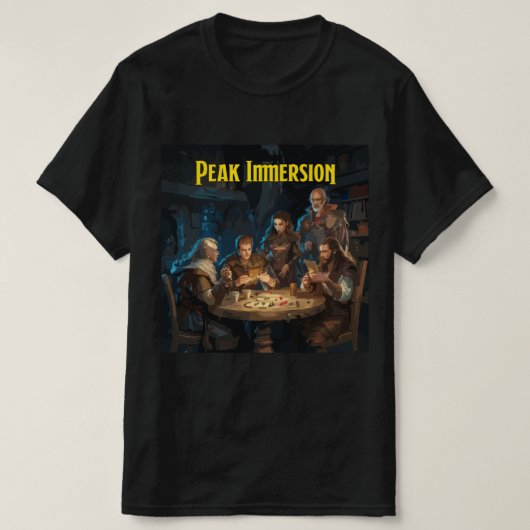 Dungeons en draken Peak immersion T-shirt (Design voorkant)