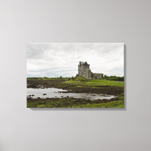 Dunguaire castle, Ierse canvas Afdruk