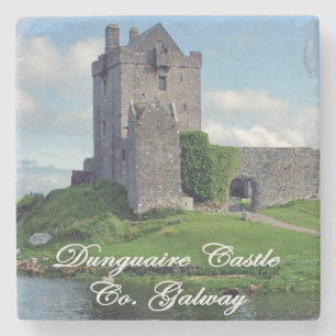 Dunguaire Castle, Kinvarra, Galway. Iers Onderzett Stenen Onderzetter