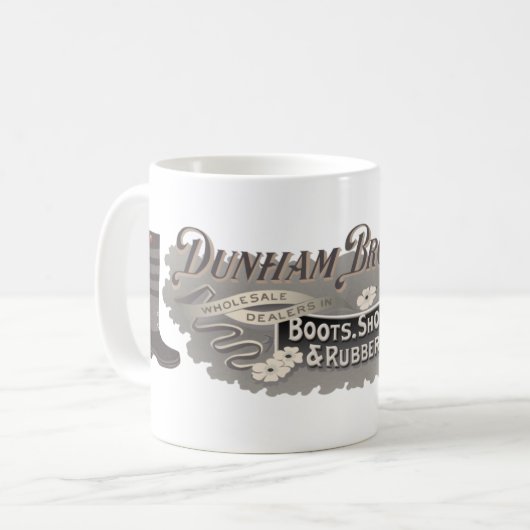 Dunham Bros. Bottes, chaussures et caoutchouc Mug (Devant gauche)