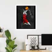 Dunk heat by NGBOO Poster (Thuiskantoor)