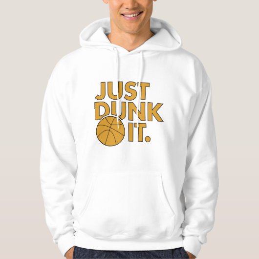 Dunk het gewoon hoodie (Voorkant)
