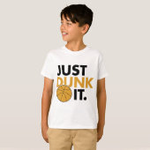 Dunk het gewoon t-shirt (Voorkant volledig)